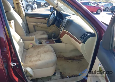 2009 Hyundai Santa Fe Gls z USA, uszkodzony, nr VIN 5NMSG13D19H281182